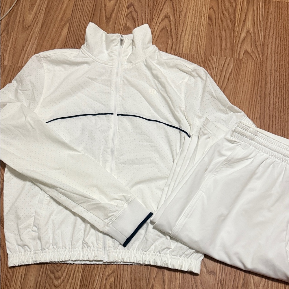 Lululemon Court Rival Tennis Track Jacket and Pant set